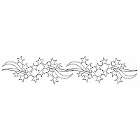 elegant star sash 002